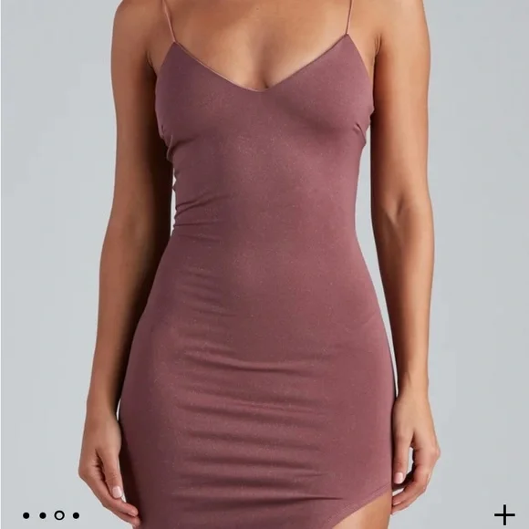 Sparkly Mauve party dress from Windsor - Picture 3 of 7